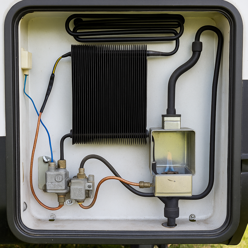 Working Propane Refrigerator